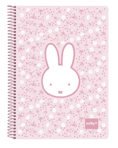 [79161089] LIBRETA CUART. MIFFY FLORES