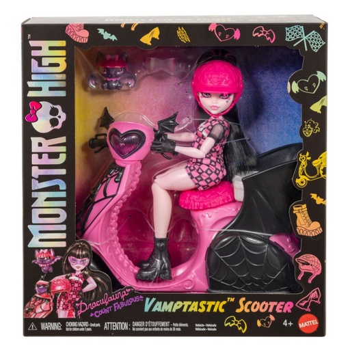 [24528876] MONSTER HIGH DRACULAURA+SCOOTER