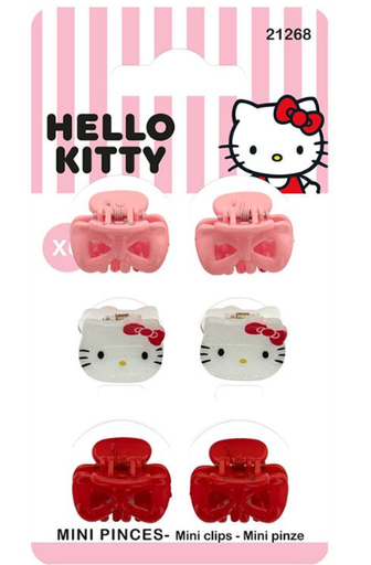 [06221268] MINI PINZAS PELO HELLO KITTY(6)