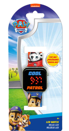 [12489188] RELOJ LED PAW PATROL
