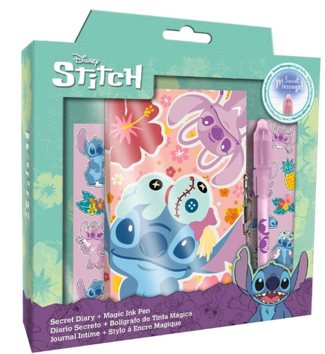 [12488991] DIARIO C/BOLI MAGICO STITCH
