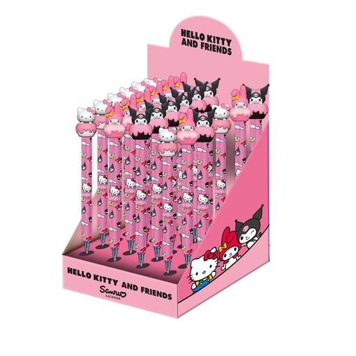 [20908577] HELLO KITTY BOLIGRAFOS GEL BORRABLES