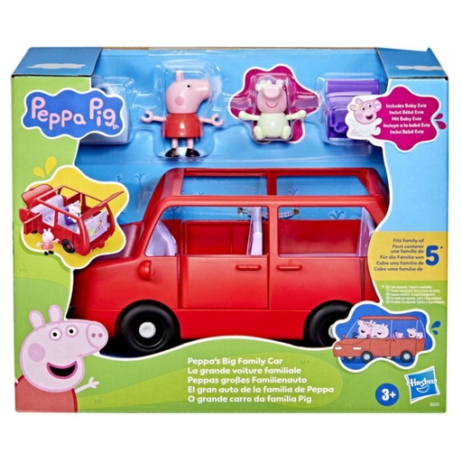 [25530803] PEPPA PIG AUTO ROJO FAMILIA