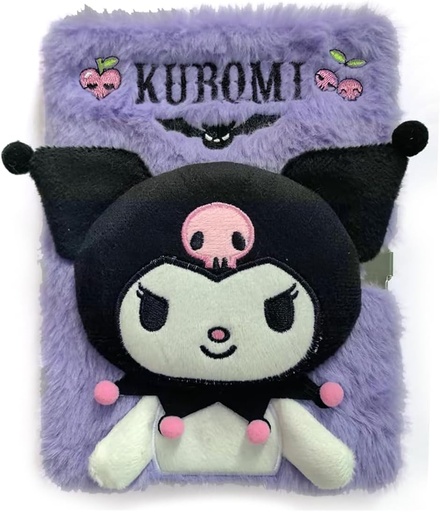 [12489319] LIBRETA A5 3D PLUSH KUROMI