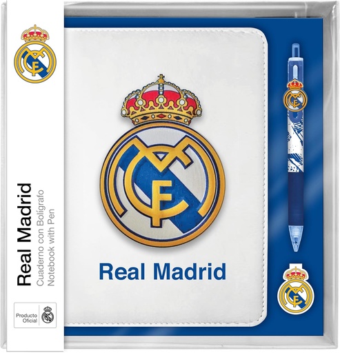 [12489288] LIBRETA+BOLI REAL MADRID