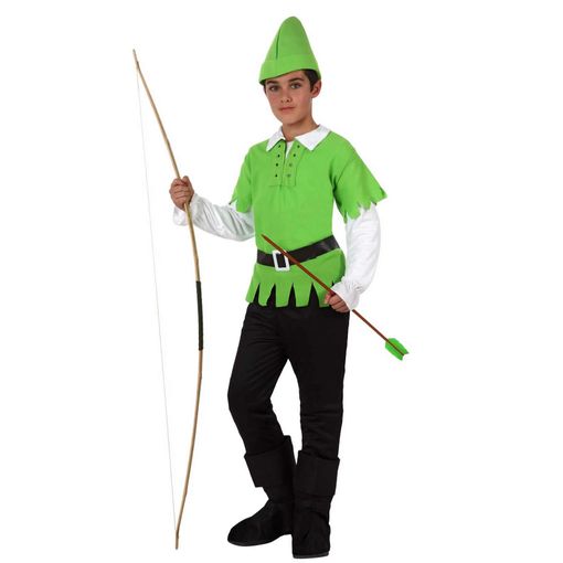 [01812937] DISFRAZ ARQUERO BOSQUES T.7-9