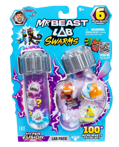 [30224783] MR.BEAST LAB SWARMS PACK 6 FIG.