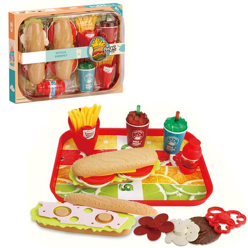 [86013703] BANDEJA COMIDA RAPIDA C/COMP.