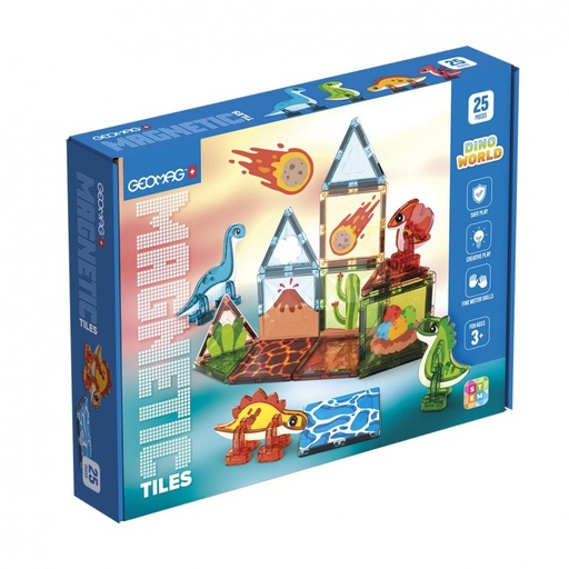 [23324221] GEOMAG DINO WORLD 25 P.
