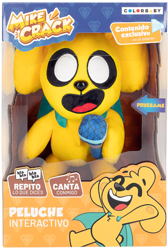 [05685423] PELUCHE MIKECRACK INTERACTIVO