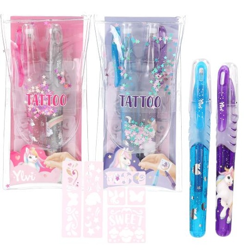 [50212833] BOLIGRAFOS GEL PURP.P/TATOOS YLVI