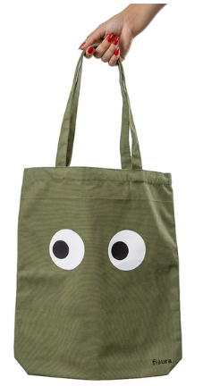 [23773672] BOLSA COMPRA OJOS VERDE