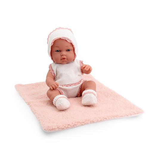 [86100623] BEBE 30 CM. CONJ.ENCAJE ROSA