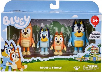 [30230094] BLUEY PACK 4 FIGURAS