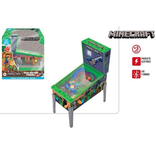 [05677712] MINI PINBALL MINECRAFT ARCADE