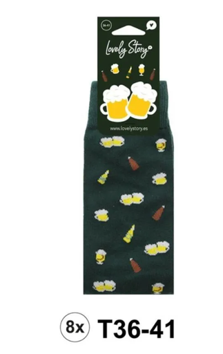 [01218689] CALCETINES BEER (4) T.36-41