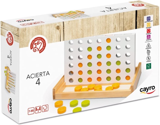 [19300625] ACIERTA 4 MADERA