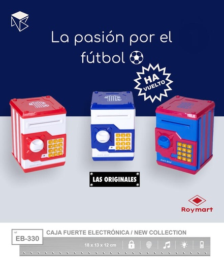 [59914046] HUCHA CAJA FUERTE FUTBOL 3 MOD.