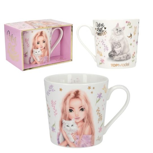 [50214064] TAZA BLOOMING KITTY TOP MODEL
