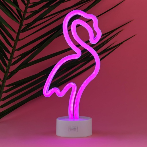 [23803816] LAMPARA LED NEON FLAMINGO