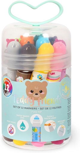 [23800215] ROTULADORES TEDDY BEAR (12)