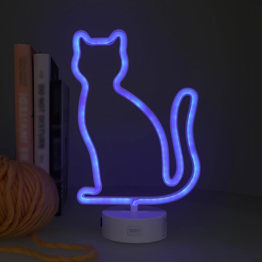 [23803820] LAMPARA LED NEON KITTY