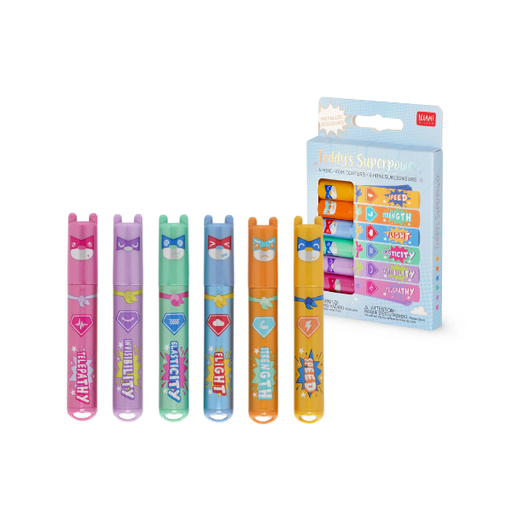 [23802100] MINI SUBRAYADORES TEDDY BEAR(6)