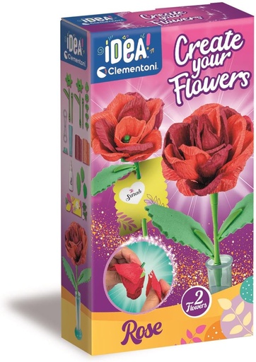 [06618877] CREA TUS FLORES - ROSA