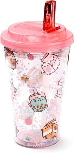[01578832] VASO SORBOS GATO PUSHEEN