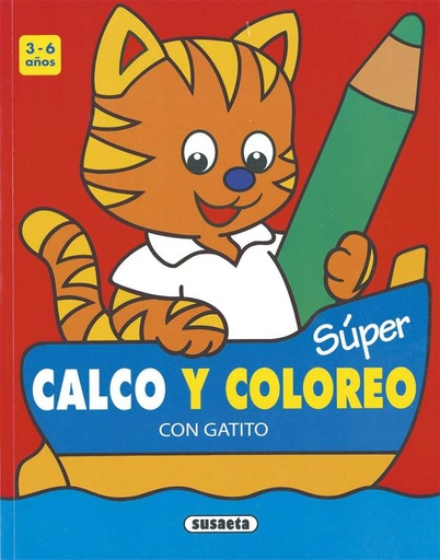 [53574707] CON GATITO (SUPER CALCO Y COLOREO)