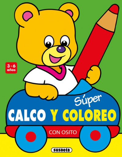 [53574708] CON OSITO (SUPER CALCO Y COLOREO)