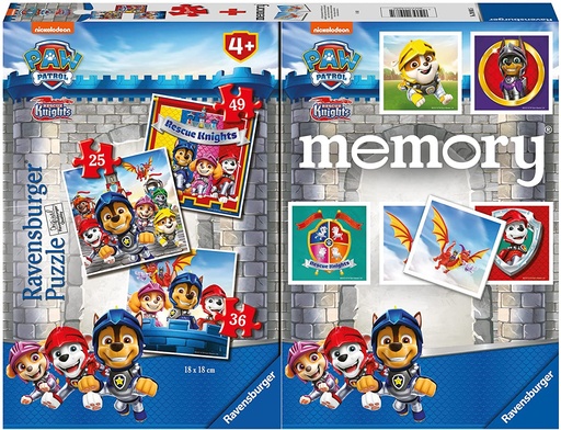 [26920983] MEMORY+3 PUZZLES PAW PATROL
