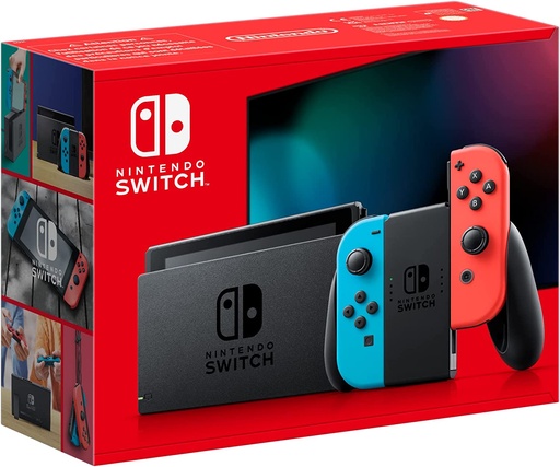[27310738] NINTENDO SWITCH AZUL/ROJO NEON