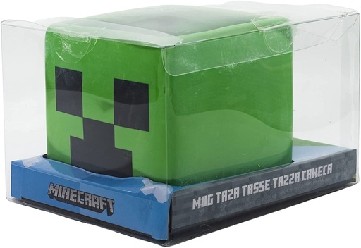 [33540487] TAZA 3D MINECRAFT CREEPER 440 ML.