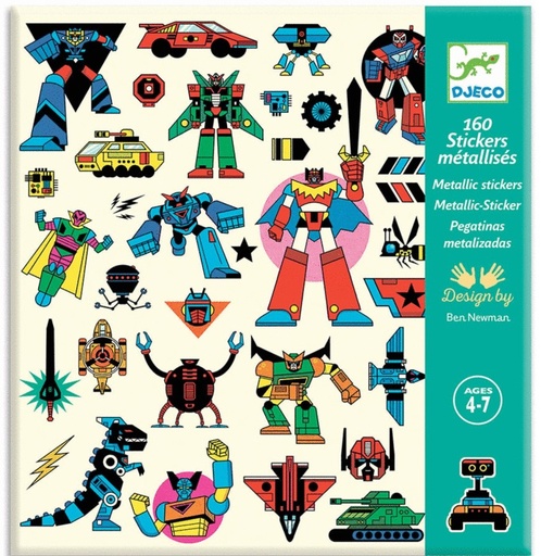 [36209276] PEGATINAS ROBOTS