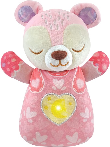 [37339857] PELUCHE CUNA OSITO MELOD.ROSA