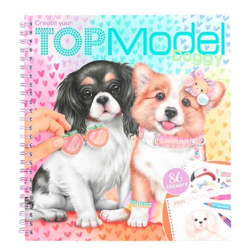 [50212164] LIBRO COLOREA TU PERRITO TOP MODEL