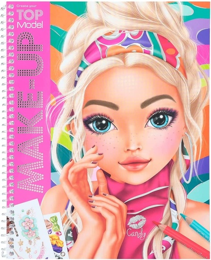 [50212415] LIBRO COLOREAR MAKE-UP TOP MODEL
