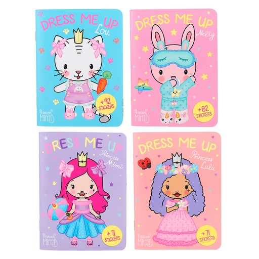 [50212480] CUADERNO PEGATINAS PRINCESS MIMI