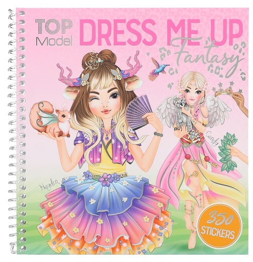 [50212605] CUADERNO CALCOMANIAS DRESS ME UP TOP MODEL