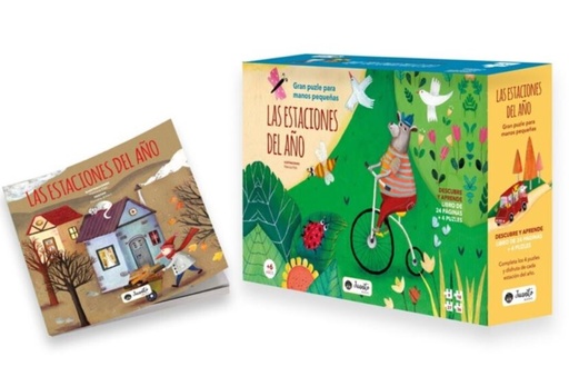 [59016152] PUZZLE+LIBRO ESTACIONES AÑO