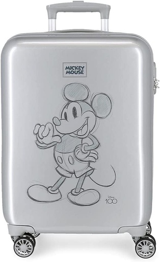 [60171193] TROLLEY MICKEY PLATA 55 CM.