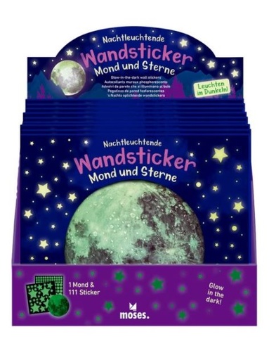 [64538222] PEGATINAS PARED LUNA Y ESTRELL