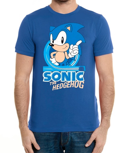 [64978886] CAMISETA SONIC AZUL T.M