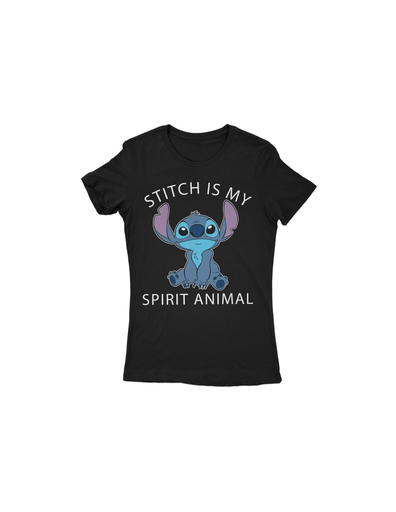 [64979702] CAMISETA STITCH NEGRA T.S