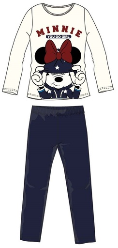 [67839594] PIJAMA MINNIE BLANCO T.6