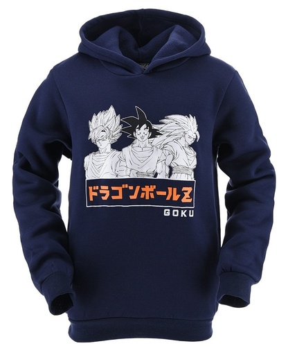 [67881286] SUDADERA DRAGON BALL NAVY T.8