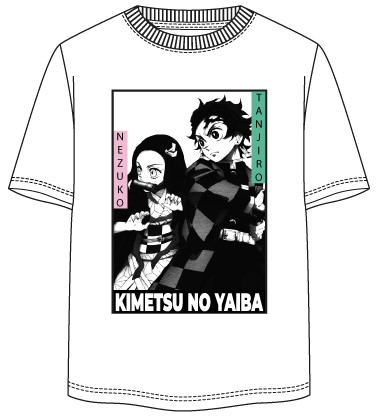 [67892546] CAMISETA DEMON SLAYER BL. T.M
