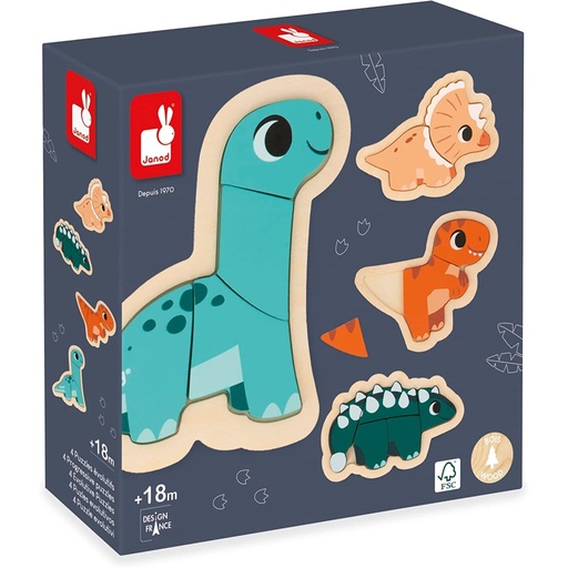 [73535824] PUZZLES EVOLUTIVOS DINO (4)