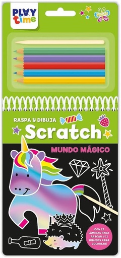 [79246601] RASPA Y DIBUJA SCRATCH MUNDO M.